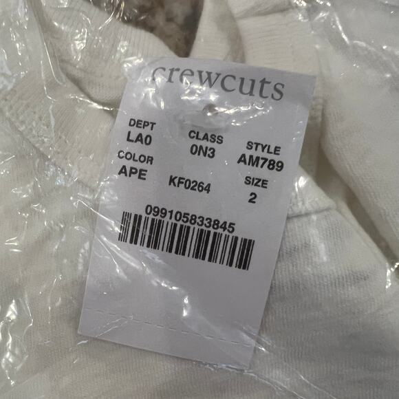 NWT J. Crew Kids' Red/White/Blue America Peace 4th of July T-Shirt - Picture 6 of 8